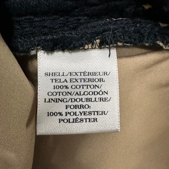 Ann Taylor Size‎ 4 Skirt Black Crochet Skirt Scalloped Bottom Zip Lined Romantic - Picture 10 of 11